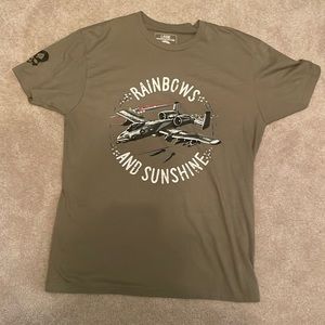 Zulu Foxtrot T-Shirt, Green, Size Large